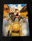 Camiseta personalizada con 2 mascotas 'Harley Wooferson'