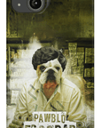 Funda para móvil personalizada 'Pawblo Escobar'