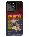 Funda personalizada para teléfono con 2 mascotas 'Pup Fiction'