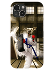 Funda para móvil personalizada 'Taekwondogg'