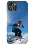 Funda para móvil personalizada 'El snowboarder'