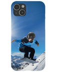 Funda para móvil personalizada 'El snowboarder'