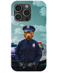 Funda para móvil personalizada 'El oficial de policía'