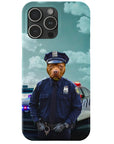 Funda para móvil personalizada 'El oficial de policía'