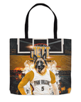 Bolsa de mano personalizada "Paw Orleans Pelicans"
