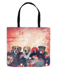 Bolsa de mano personalizada para 3 mascotas 'Cleveland Doggos'