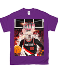Camiseta personalizada para mascotas 'Pawtland Trail Blazers'