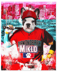 Póster personalizado para mascotas "Arizona Diamondpaws"