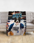 Manta personalizada para mascotas "Dallas Mavericks Doggos"