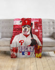 Manta personalizada para mascotas 'Philadelphia Pawllies'