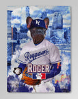 Manta personalizada para mascotas "Kansas City Doggo Royals"