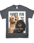 Camiseta personalizada para 2 mascotas 'Vanity Fur'