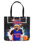 Bolsa de mano personalizada 'Dogtroit Pistons'