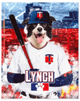 Póster personalizado para mascotas "Minnesota Twins Doggos"
