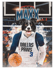 Manta personalizada para mascotas "Dallas Mavericks Doggos"