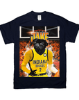Camiseta personalizada para mascotas con el lema "Indiana Pacers Doggos"