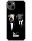 Funda personalizada para teléfono con 2 mascotas 'The Dogfathers'