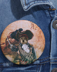 El pin personalizado pirata