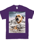 Camiseta personalizada para mascotas 'Majestic Snowy Mountain'