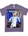 Camiseta personalizada para mascotas 'England Doggos Soccer'