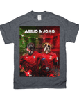 Camiseta personalizada con 2 mascotas 'Portugal Doggos'