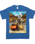 Camiseta personalizada con 3 mascotas 'Harley Wooferson'