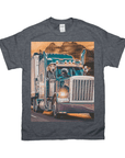 Camiseta personalizada con 3 mascotas 'The Truckers'