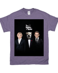 Camiseta personalizada para mascota/humano 'The Dogfathers & Dogmother'