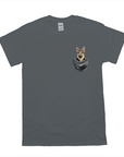 Camiseta personalizable con bolsillo para perros