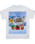 Camiseta personalizada con 3 mascotas 'South Bark'