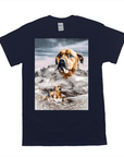 Camiseta personalizada para mascotas 'Majestic Snowy Mountain'