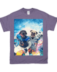 Camiseta personalizada para 2 mascotas 'Detroit Doggos'
