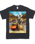 Camiseta personalizada con 3 mascotas 'Harley Wooferson'