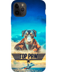 Funda para teléfono personalizada 'Top Paw'