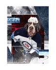 Lienzo personalizado para mascotas 'Winnepeg Doggos Hockey'