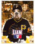 Póster Mascota personalizada 'Pittsburgh Pawrates'