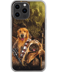 Funda personalizada para teléfono con 2 mascotas 'Chewdogga & Dogg-E-Wok'