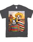Camiseta personalizada para 2 mascotas '2 Amigos'