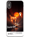 Funda personalizada para teléfono con 2 perros 'Dogpocalypse Now'