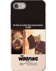 Funda personalizada para teléfono con 2 mascotas 'The Woofing'