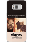 Funda personalizada para teléfono con 2 mascotas 'The Woofing'