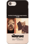 Funda personalizada para teléfono con 2 mascotas 'The Woofing'