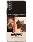 Funda personalizada para teléfono con 2 mascotas 'The Woofing'