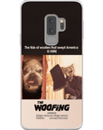 Funda personalizada para teléfono con 2 mascotas 'The Woofing'