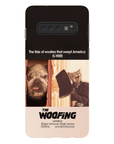 Funda personalizada para teléfono con 2 mascotas 'The Woofing'