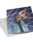 Naipes personalizados para mascotas '1980s Lazer Portrait'