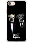 Funda personalizada para teléfono con 2 mascotas 'The Dogfathers'