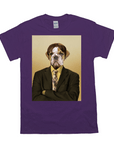 Camiseta personalizada para mascotas 'Dwight Woofer'