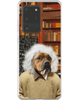 Funda para móvil personalizada 'Albert Pawstein'