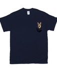 Camiseta personalizable con bolsillo para perros